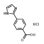 CAS#: 210962-27-9, 4-(1H-imidazol-2-yl)benzoic acid;hydrochloride