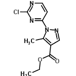 CAS#: 210992-70-4, Ethyl 1-(2-Chloro-4-Pyrimidinyl)-5-Methyl-1H-Pyrazole-4-Carboxylate