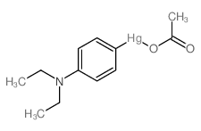 CAS 登录号：21109-99-9， (乙酸-O)4-(二乙基氨基)苯基-汞