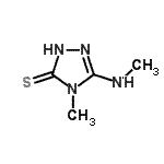 CAS#: 21111-52-4, 4-Methyl-5-(Methylamino)-2,4-Dihydro-3H-1,2,4-Triazole-3-Thione
