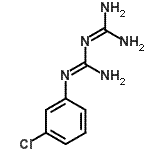 CAS#: 2113-05-5, 1-(3-Chlorophenyl)-3-(Diaminomethylene)Guanidine