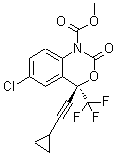 CAS#: 211563-40-5, Methyl (4S)-6-Chloro-4-(Cyclopropylethynyl)-2-Oxo-4-(Trifluoromethyl)-2H-3,1-Benzoxazine-1(4H)-Carboxylate