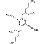 CAS 登录号：211809-67-5， 1,4-二(2-乙基己基)-2,5-二(1-丙炔-1-基)苯