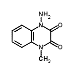 CAS#: 21184-51-0, 1-Amino-4-Methyl-1,4-Dihydro-2,3-Quinoxalinedione