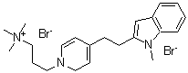 CAS#: 21199-35-9, Trimethyl-[3-[4-[2-(1-Methylindol-2-Yl)Ethyl]Pyridin-1-Yl]Propyl]Azanium Dibromide