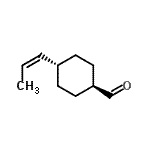 CAS#: 211996-00-8, trans-4-[(1Z)-1-Propen-1-Yl]Cyclohexanecarbaldehyde