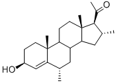 CAS#: 21208-26-4, 3b-Hydroxy-6a,16a-dimethylpregn-4-en-20-one