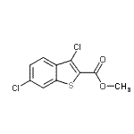 CAS#: 21211-18-7, Methyl 3,6-Dichloro-1-Benzothiophene-2-Carboxylate