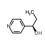 CAS 登录号：212117-14-1， (1R)-1-(4-吡啶基)-1-丙醇