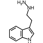 CAS 登录号：21216-31-9， 3-(2-肼基乙基)-1H-吲哚