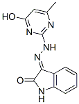 CAS#: 21231-43-6, 3-[2-(4-Hydroxy-6-Methyl-2-Pyrimidinyl)Hydrazono]-1H-Indole-2(3H)-One