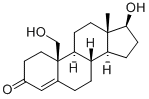 CAS 登录号：2126-37-6， (17b)-17,19-二羟基-雄甾-4-烯-3-酮