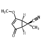 CAS#: 212609-29-5, (1R,5S,6R)-2-Methoxy-6-Methyl-4-Oxobicyclo[3.1.0]Hex-2-Ene-6-Carbonitrile