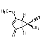 CAS#: 212609-31-9, (1R,5S,6S)-2-Methoxy-6-Methyl-4-Oxobicyclo[3.1.0]Hex-2-Ene-6-Carbonitrile