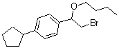 CAS#: 21270-09-7, [alpha-(Bromomethyl)-4-Cyclopentylbenzyl]Butyl Ether