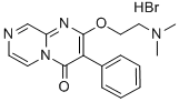 CAS#: 21271-21-6, 2-(2-Dimethylaminoethoxy)-3-Phenyl-4H-Pyrazino(1,2-a)Pyrimidin-4-One Hydrobromide
