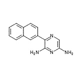 CAS#: 212778-91-1, 3-(2-Naphthyl)-2,6-Pyrazinediamine