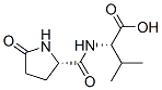 CAS 登录号：21282-10-0， (2S)-3-甲基-2-[[(2S)-5-氧代吡咯烷-2-羰基]氨基]丁酸