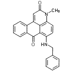 CAS#: 21295-58-9, 6-(Benzylamino)-3-Methyl-3H-Naphtho[1,2,3-De]Quinoline-2,7-Dione