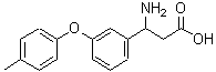 CAS#: 213192-66-6, 3-Amino-3-[3-(4-Methylphenoxy)Phenyl]Propanoic Acid