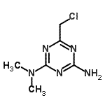 CAS#: 21320-37-6, 6-(Chloromethyl)-N,N-Dimethyl-1,3,5-Triazine-2,4-Diamine