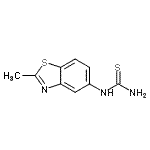 CAS#: 21325-19-9, 1-(2-Methyl-1,3-Benzothiazol-5-Yl)Thiourea
