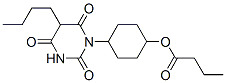 CAS#: 21330-96-1, Butanoic Acid 4-(Hexahydro-5-Butyl-2,4,6-Trioxopyrimidin-1-Yl)Cyclohexyl Ester