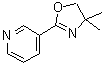 CAS 登录号：213462-19-2， 3-(4,4-二甲基-4,5-二氢-1,3-恶唑-2-基)吡啶