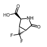 CAS#: 213682-41-8, (1S,2S,5R)-6,6-Difluoro-4-Oxo-3-Azabicyclo[3.1.0]Hexane-2-Carboxylic Acid