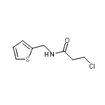 CAS#: 21403-26-9, 3-Chloro-N-(2-Thienylmethyl)Propanamide