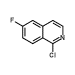 CAS#: 214045-86-0, 1-Chloro-6-Fluoroisoquinoline