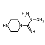 CAS#: 214055-90-0, N-Methyl-1-piperazinecarboximidohydrazide