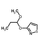 CAS#: 214133-30-9, 3-(1-Methoxypropoxy)-1,2-Thiazole