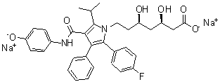 CAS#: 214217-88-6, Disodium (3R,5R)-7-{2-(4-Fluorophenyl)-5-Isopropyl-4-[(4-Oxidophenyl)Carbamoyl]-3-Phenyl-1H-Pyrrol-1-Yl}-3,5-Dihydroxyheptanoate