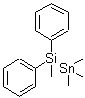 CAS#: 214279-38-6, Methyl(Diphenyl)(Trimethylstannyl)Silane