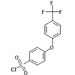 CAS 登录号：214353-91-0， 4-[4-(三氟甲基)苯氧基]苯磺酰氯