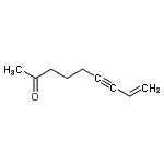 CAS 登录号：214552-84-8， 8-壬烯-6-炔-2-酮
