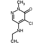 CAS#: 214556-17-9, 4-Chloro-5-(Ethylamino)-2-Methyl-3(2H)-Pyridazinone