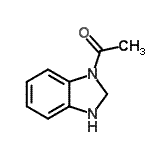 CAS 登录号：21472-16-2， 1-(2,3-二氢-1H-苯并咪唑-1-基)乙酮