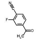 CAS#: 214760-18-6, 4-Acetyl-2-Fluorobenzonitrile