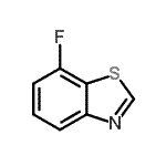CAS#: 214855-12-6, 7-Fluoro-1,3-Benzothiazole