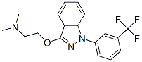 CAS#: 21487-12-7, 3-[2-(Dimethylamino)Ethoxy]-1-[3-(Trifluoromethyl)Phenyl]-1H-Indazole