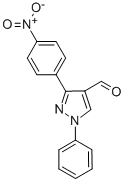 CAS#: 21487-49-0, 3-(4-Nitrophenyl)-1-Phenyl-1H-Pyrazole-4-Carboxaldehyde