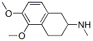 CAS#: 21489-51-0, 1,2,3,4-Tetrahydro-5,6-Dimethoxy-N-Methyl-2-Naphthalenamine