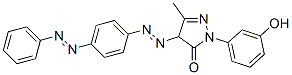 CAS#: 21519-06-2, 2,4-Dihydro-2-(3-Hydroxyphenyl)-5-Methyl-4-[[4-(Phenylazo)Phenyl]Azo]-3H-Pyrazol-3-One