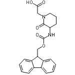 CAS#: 215190-25-3, (3-{[(9H-Fluoren-9-Ylmethoxy)Carbonyl]Amino}-2-Oxo-1-Piperidinyl)Acetic Acid