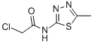 CAS#: 21521-87-9, 2-Chloro-N-(5-Methyl-1,3,4-Thiadiazol-2-Yl)Acetamide