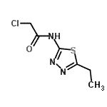 CAS#: 21521-90-4, 2-Chloro-N-(5-Ethyl-1,3,4-Thiadiazol-2-Yl)Acetamide