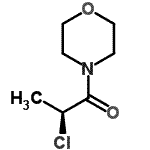CAS 登录号：215299-56-2， (2S)-2-氯-1-(4-吗啉基)-1-丙酮