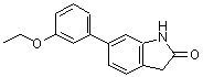 CAS 登录号：215433-92-4， 6-(3-乙氧基苯基)-1,3-二氢-2H-吲哚-2-酮